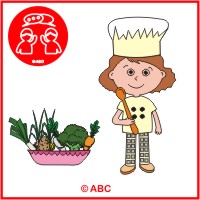 varíme zdravo - zdravá zelenina a kuchárka