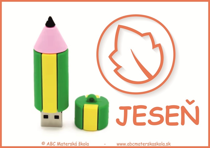 USB Šikovná pastelka JESEŇ