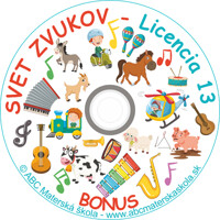 CD SVET ZVUKOV - BONUS k Licencii 13