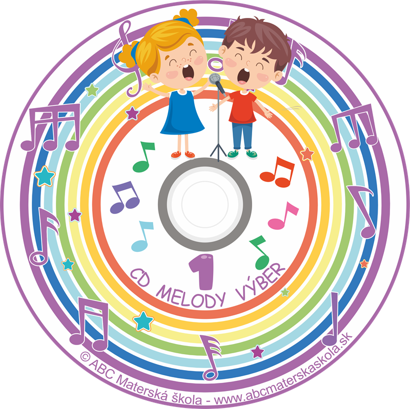 DETSKÉ VÝBER PIESNE - Vzdelávacie pesničky pre deti na CD