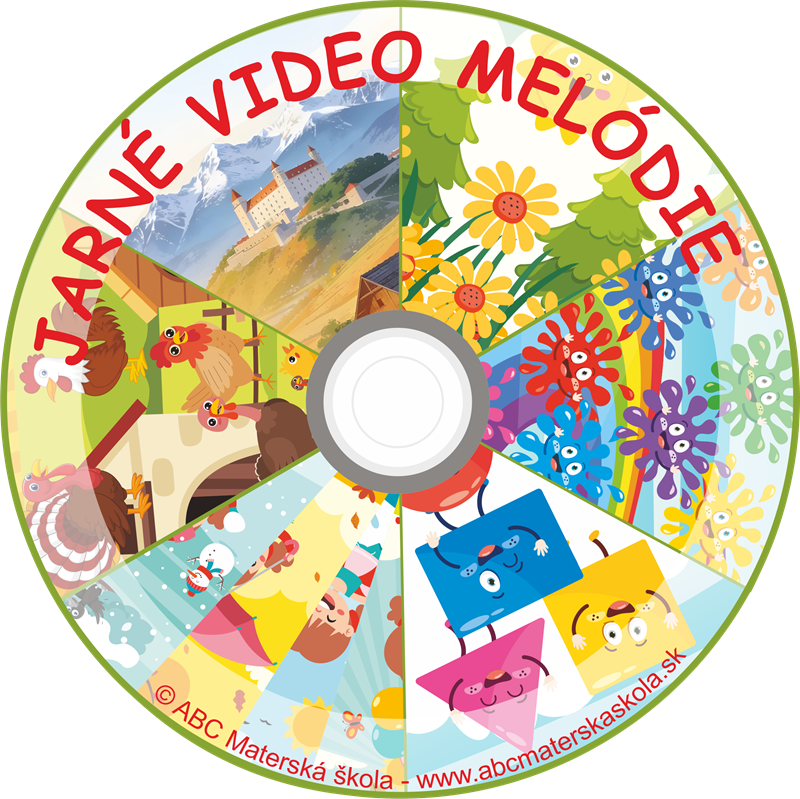 CD/USB detské video piesne
