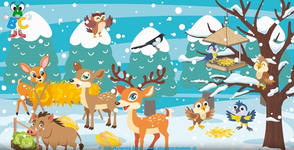 Zvieratká v zime