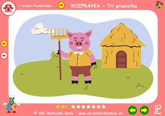 Zvuková rozprávka Tri prasiatka_scéna_03