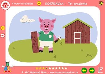 Zvuková rozprávka Tri prasiatka_scéna_04