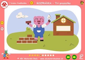 Zvuková rozprávka Tri prasiatka_scéna_05