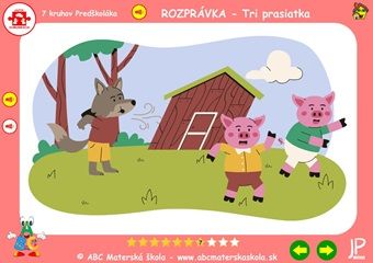 Zvuková rozprávka Tri prasiatka_scéna_07