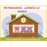 CD TRI PRASIATKA - BONUS k Licencii 12